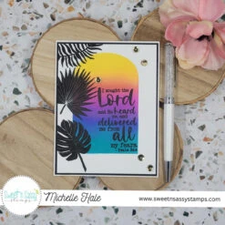 Creative Worship Tropical Foliage Silhouettes Clear Stamps Cws-24-003* -Simon Says Stamp michelle3 43203.1715250611