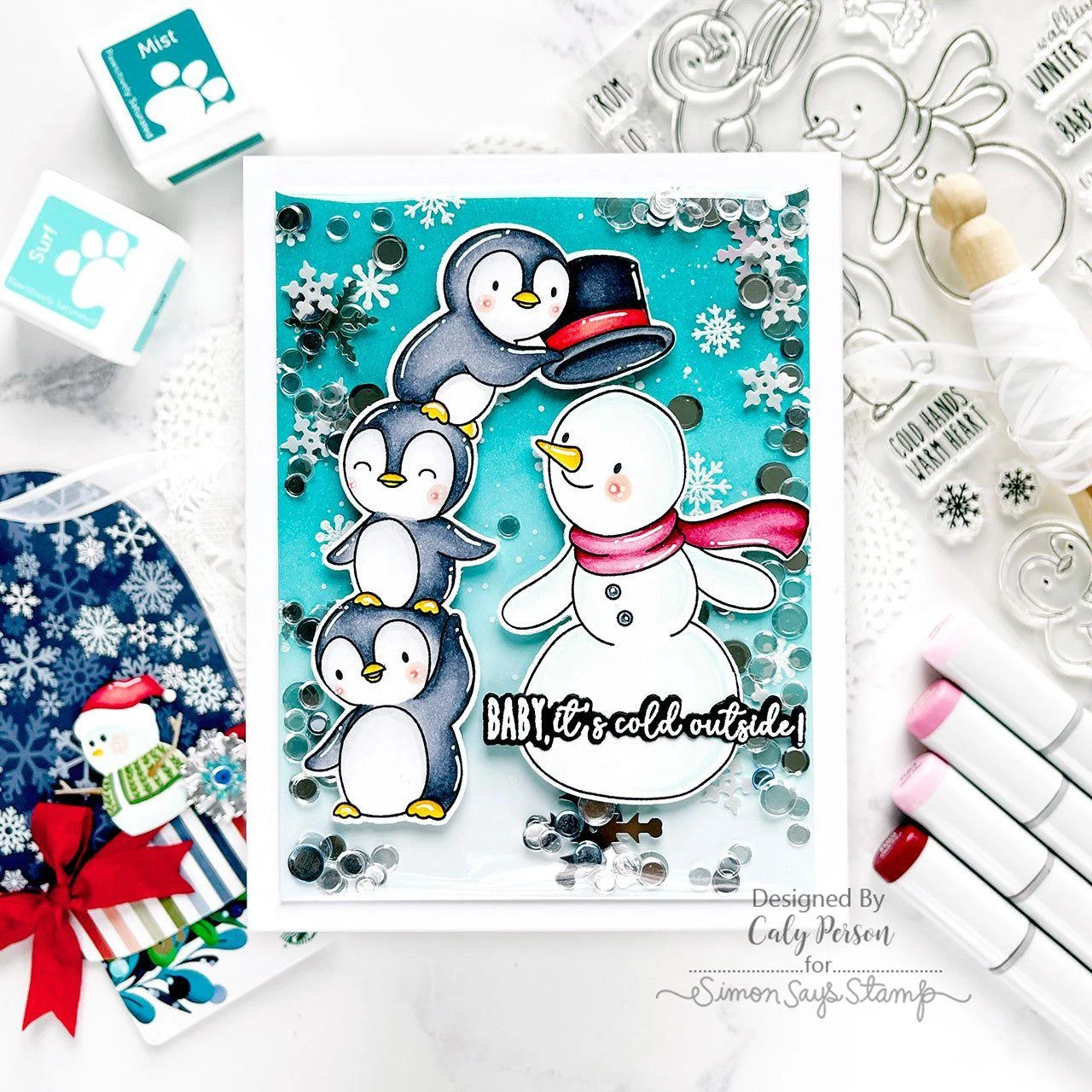 Simon Says Stamp Embellishment Mix Snowy Nights 0924sn 4 Simon Says Stamp Embellishment Mix Snowy Nights 0924sn - Image 2