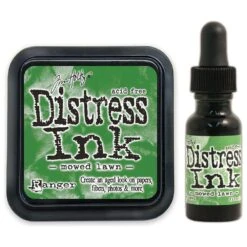 Tim Holtz Distress Mowed Lawn Ink Pad And Reinker Bundle Ranger