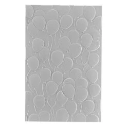 Spellbinders Floating Balloons 3D Embossing Folder E3D-062