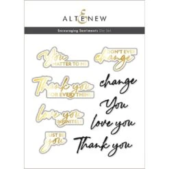 Altenew Encouraging Sentiments Dies Alt7876*