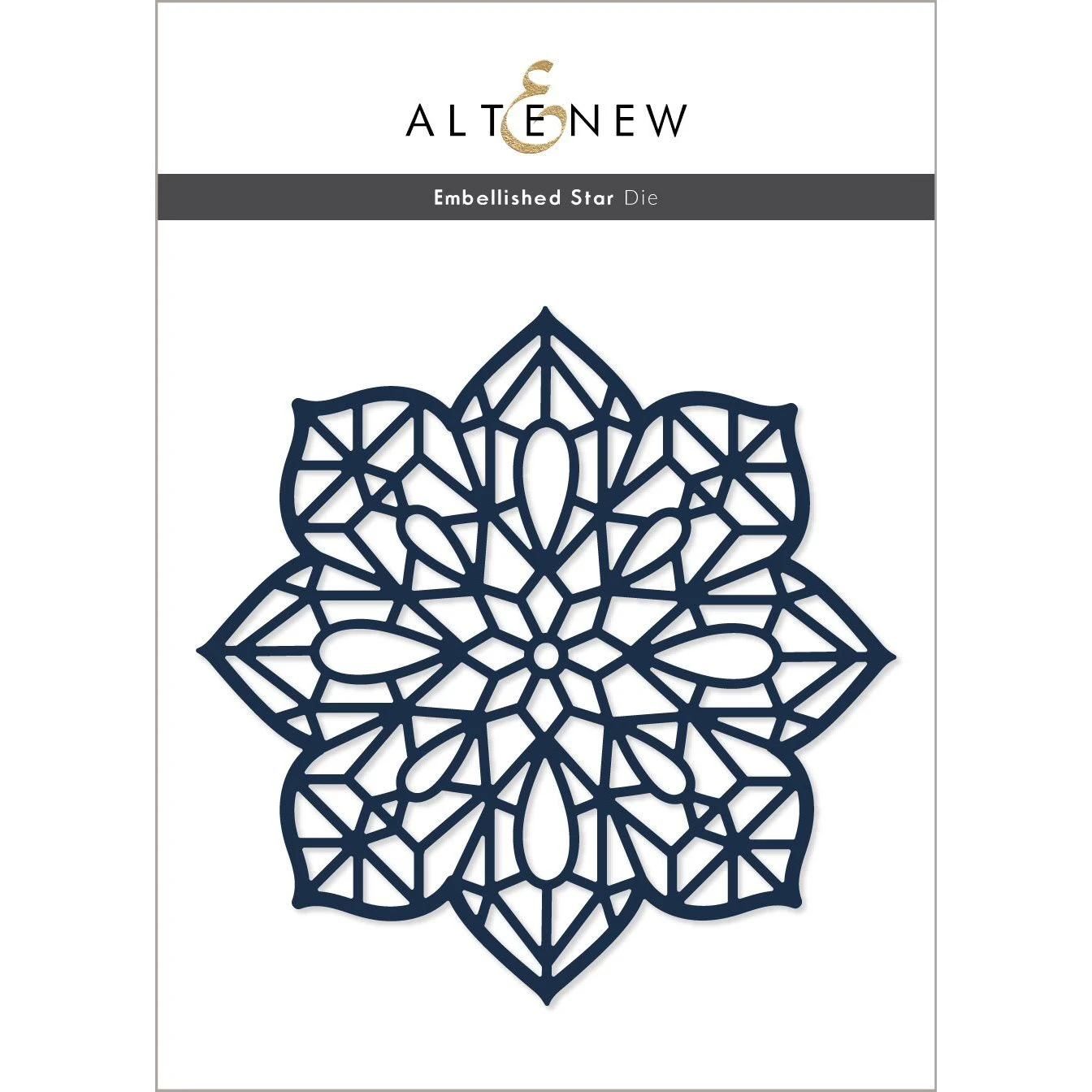 Altenew Embellished Star Die Alt7881* 3 Altenew Embellished Star Die Alt7881*