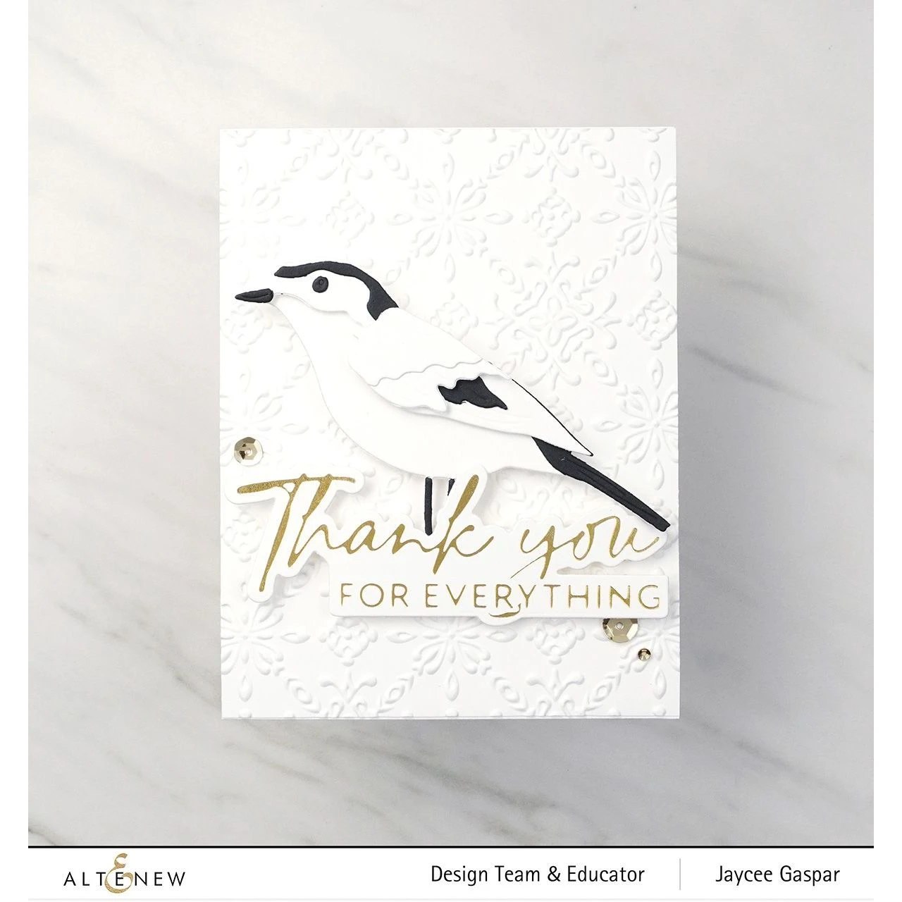 Altenew Moroccan Tile 3D Embossing Folder Alt7879* 5 Altenew Moroccan Tile 3D Embossing Folder Alt7879* - Image 3