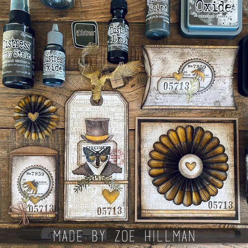 *Ranger Tim Holtz Distress Crayons Set 15 Tdbk82484 7 *Ranger Tim Holtz Distress Crayons Set 15 Tdbk82484 - Image 5