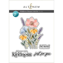 Altenew Dynamic Duo Wildflower Bouquet Add-On Die Set Alt8087