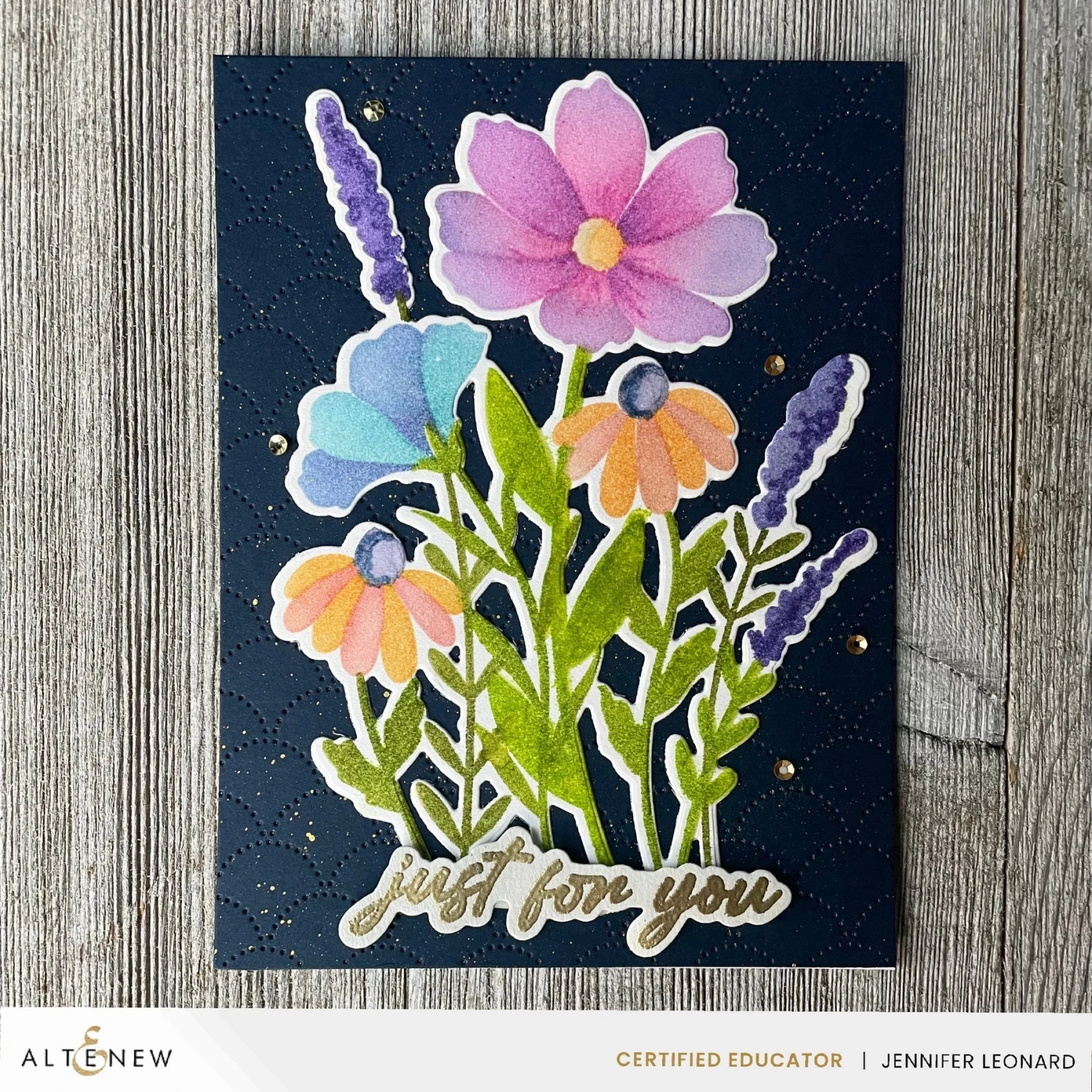 Altenew Dynamic Duo Wildflower Bouquet Add-On Die Set Alt8087 4 Altenew Dynamic Duo Wildflower Bouquet Add-On Die Set Alt8087 - Image 2
