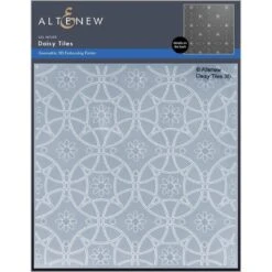 Altenew Daisy Tiles 3D Embossing Folder Alt7463