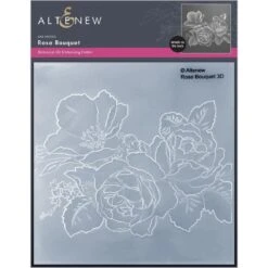 Altenew Rose Bouquet 3D Embossing Folder Alt6330