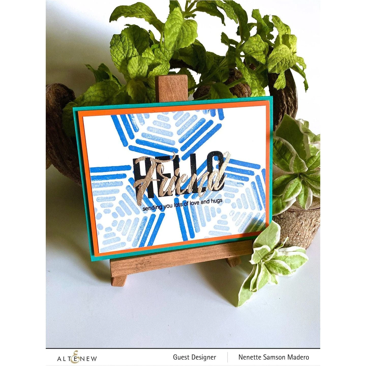 Altenew Rose Bouquet 3D Embossing Folder Alt6330 5 Altenew Rose Bouquet 3D Embossing Folder Alt6330 - Image 3