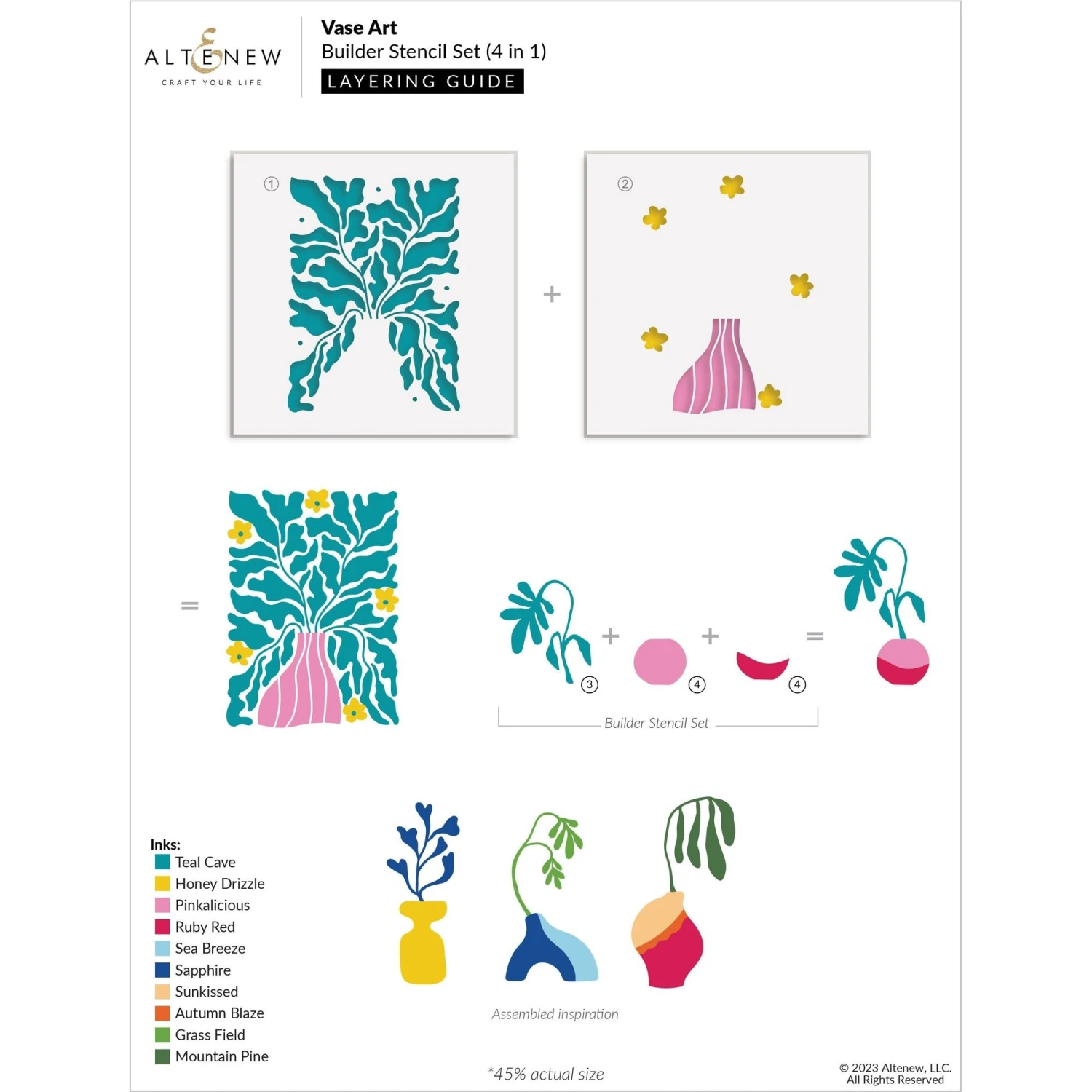 Altenew Vase Art Dies Alt8031* 4 Altenew Vase Art Dies Alt8031* - Image 2