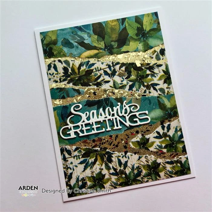 Arden Creative Studio Stacked Season's Greetings Die Acscd0017 4 Arden Creative Studio Stacked Season's Greetings Die Acscd0017 - Image 2