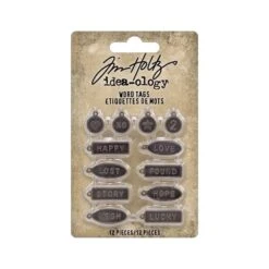 Tim Holtz Idea-ology Word Tags Th94330