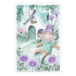 Art Impressions Woodland Castle Clear Stamp And Die Set 5916* -Simon Says Stamp s4 768x768 1