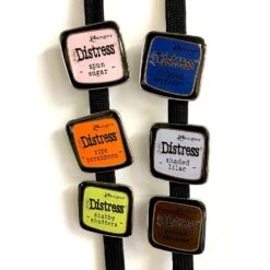 Tim Holtz Distress Enamel Pin Set 6 Ranger Tdzs73482 -Simon Says Stamp set6