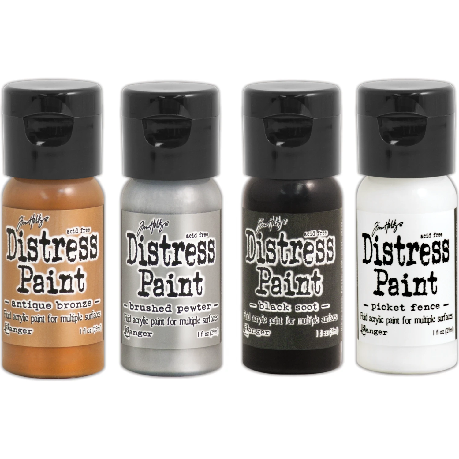 Tim Holtz Flip Top Distress Paint Foursome Bundle 8 3 Tim Holtz Flip Top Distress Paint Foursome Bundle 8
