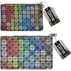 Tim Holtz Small And Medium Distress Zipper Bag Bundle