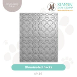 Simon Says Stamp Embossing Folder Illuminated Jacks Sf414