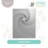 Simon Says Stamp Embossing Folder Dotted Spiral Sf477 STAMPtember -Simon Says Stamp sf477 DottedSpiralFolder