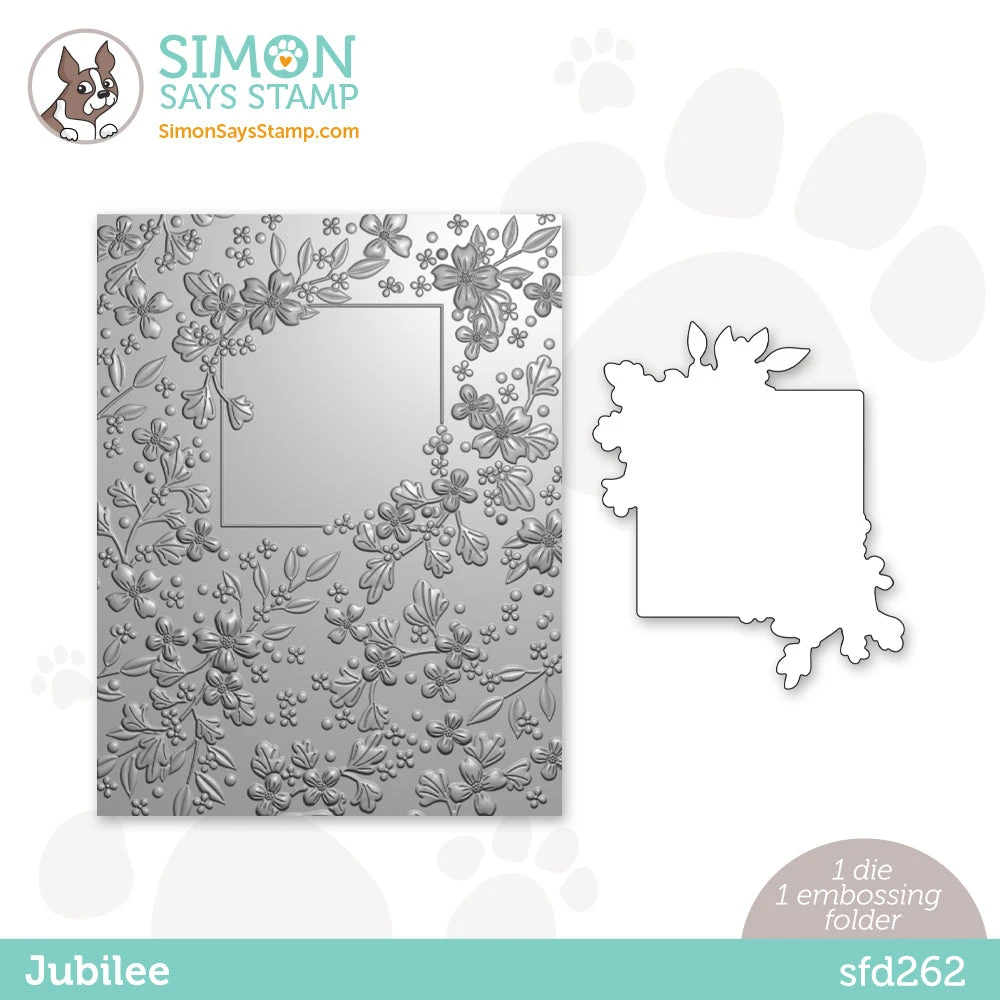 Simon Says Stamp Embossing Folder And Die Jubilee Sfd262 3 Simon Says Stamp Embossing Folder And Die Jubilee Sfd262