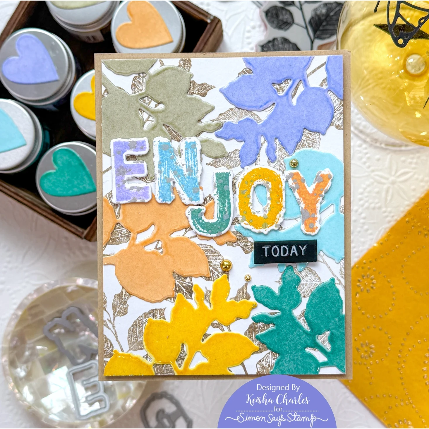 Tim Holtz Distress Embossing Glaze Mustard Seed Ranger Tde88141 4 Tim Holtz Distress Embossing Glaze Mustard Seed Ranger Tde88141 - Image 2