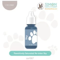 Simon Says Stamp Pawsitively Saturated Re-Inker Sky Ssr067 Celebrate