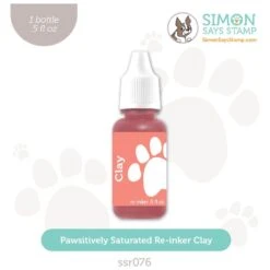 Simon Says Stamp Pawsitively Saturated Re-Inker Clay Ssr076