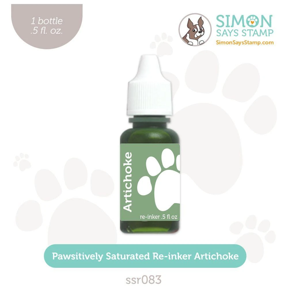 Simon Says Stamp Pawsitively Saturated Re-Inker Artichoke Ssr083 3 Simon Says Stamp Pawsitively Saturated Re-Inker Artichoke Ssr083