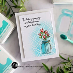 Simon Says Stamp Stencil Botanical Jars Ssst221678 Beautiful Days -Simon Says Stamp ssst221678 master alt03