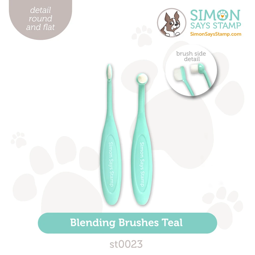 Simon Says Stamp Set Of 2 DETAIL BLENDING BRUSHES St0023 3 Simon Says Stamp Set Of 2 DETAIL BLENDING BRUSHES St0023