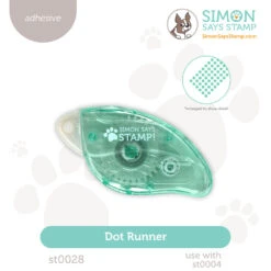 Simon Says Stamp DOT RUNNER Tape Adhesive St0028