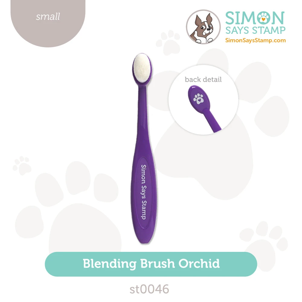 Simon Says Stamp Blending Brush SMALL ORCHID St0046 3 Simon Says Stamp Blending Brush SMALL ORCHID St0046