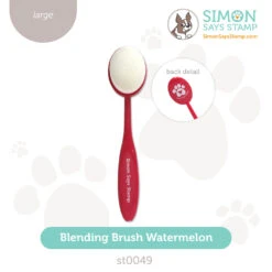 Simon Says Stamp Blending Brush LARGE WATERMELON St0049