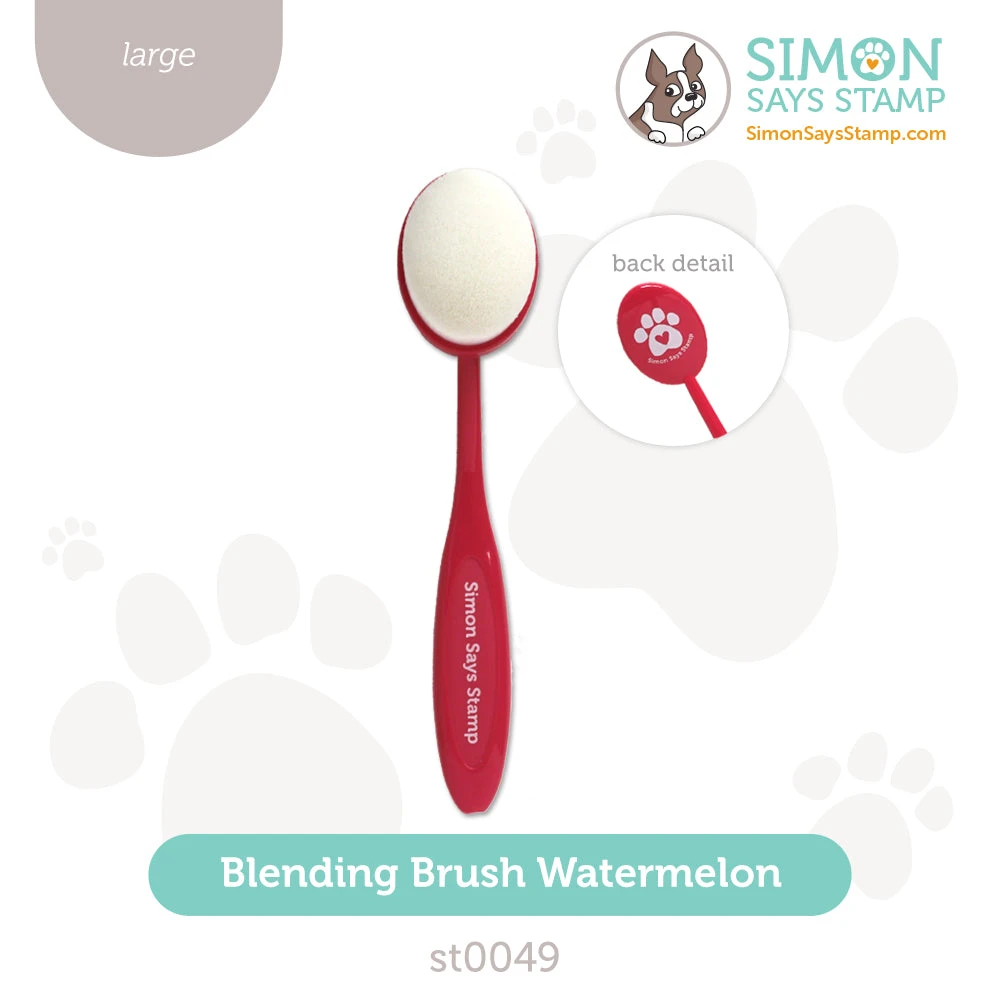 Simon Says Stamp Blending Brush LARGE WATERMELON St0049 3 Simon Says Stamp Blending Brush LARGE WATERMELON St0049