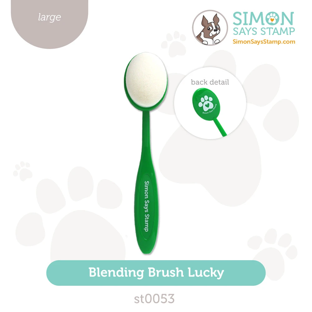 Simon Says Stamp Blending Brush LARGE LUCKY St0053 3 Simon Says Stamp Blending Brush LARGE LUCKY St0053