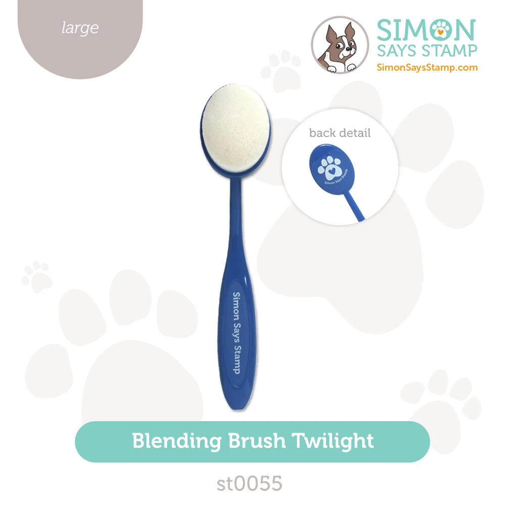 Simon Says Stamp Blending Brush LARGE TWILIGHT St0055 3 Simon Says Stamp Blending Brush LARGE TWILIGHT St0055