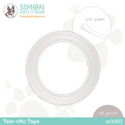 Simon Says Stamp TEAR RIFIC TAPE 1/4 Inch St0060