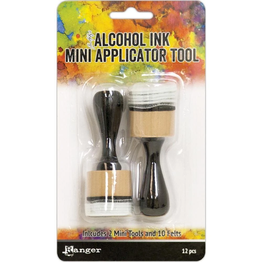 Tim Holtz Medium 6 X 10 Distress Zipper Bag And 6 Felt Applicator Tools Bundle 8 Tim Holtz Medium 6 X 10 Distress Zipper Bag And 6 Felt Applicator Tools Bundle - Image 6