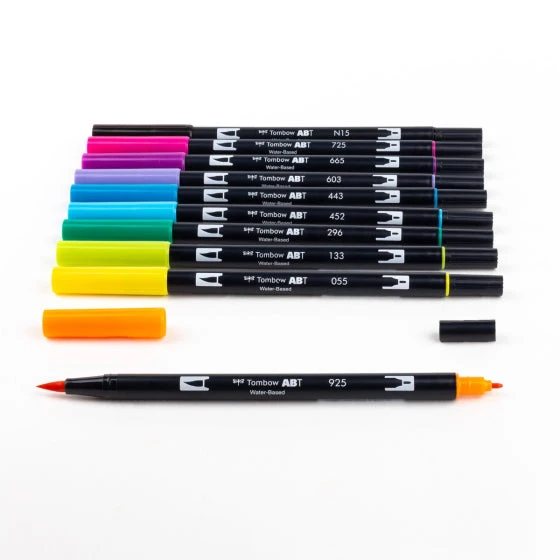 Tombow® Tombow Eighties Dual Brush Pens 56233* 4 Tombow® Tombow Eighties Dual Brush Pens 56233* - Image 2