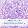 Trinity Stamps Grape Slush Confetti Embellishment Box Tsb-382* 1 Trinity Stamps Grape Slush Confetti Embellishment Box Tsb-382* -Simon Says Stamp tsb382 master