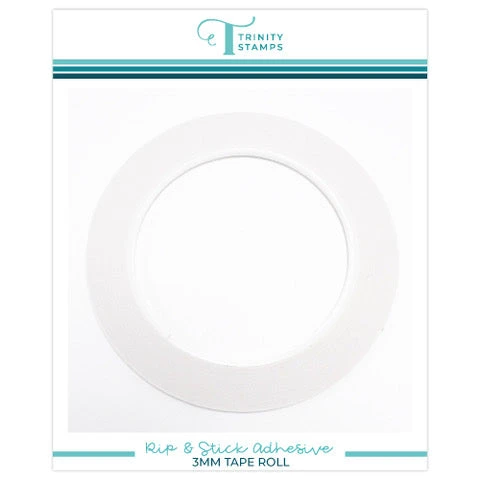 Trinity Stamps Rip And Stick 1/8 Inch Tape Roll Tst-017* 3 Trinity Stamps Rip And Stick 1/8 Inch Tape Roll Tst-017*