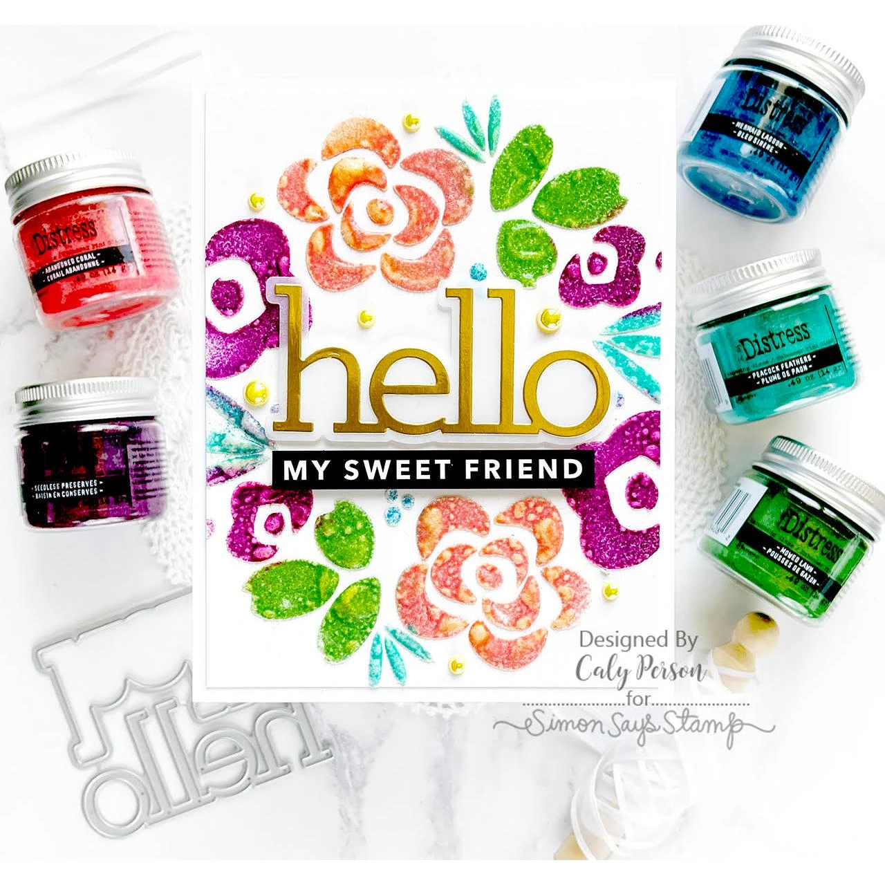 Tim Holtz Distress Embossing Glaze Mermaid Lagoon Ranger Tde84075 7 Tim Holtz Distress Embossing Glaze Mermaid Lagoon Ranger Tde84075 - Image 5