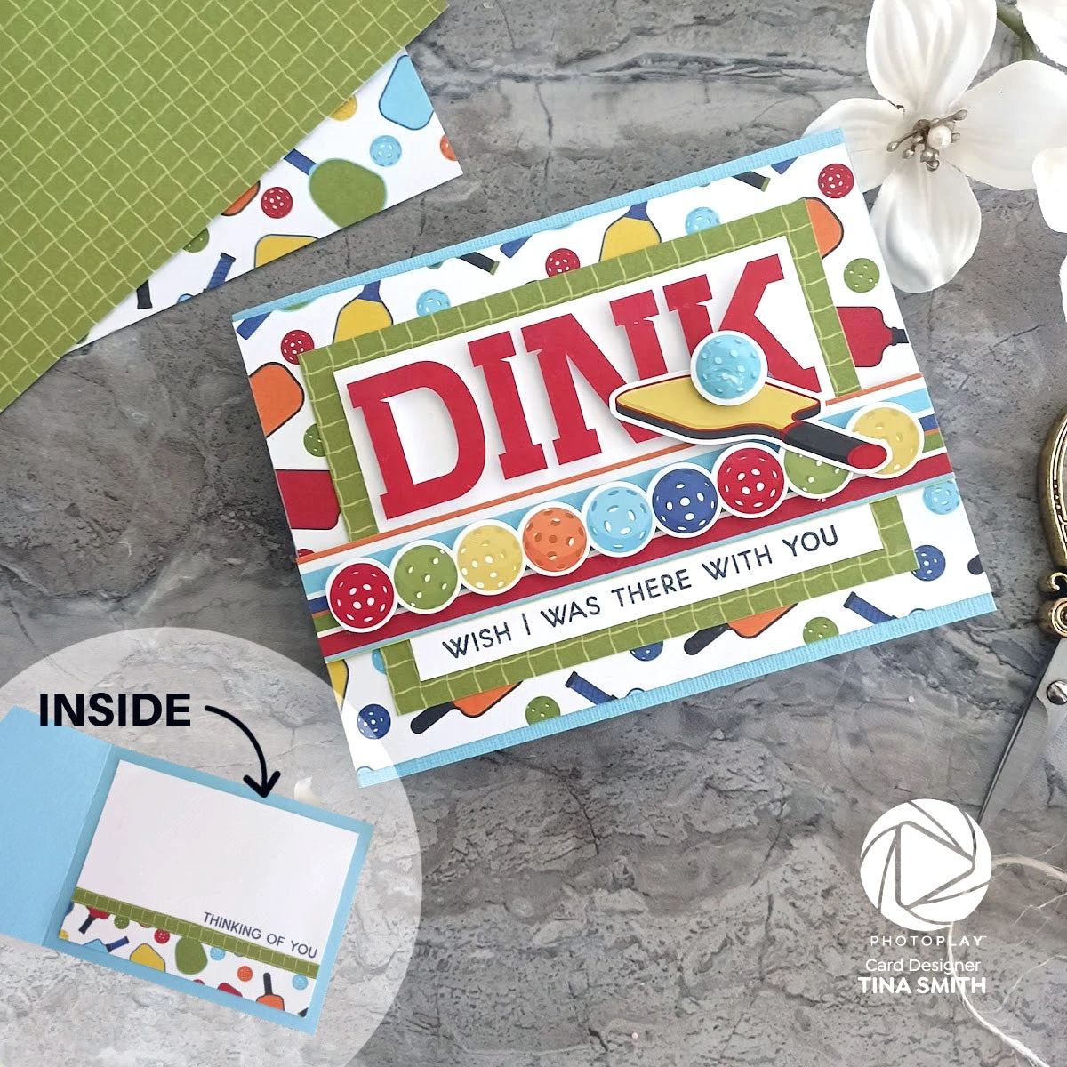 PhotoPlay Pickleball 12 X 12 Collection Kit Pbl4210 4 PhotoPlay Pickleball 12 X 12 Collection Kit Pbl4210 - Image 2