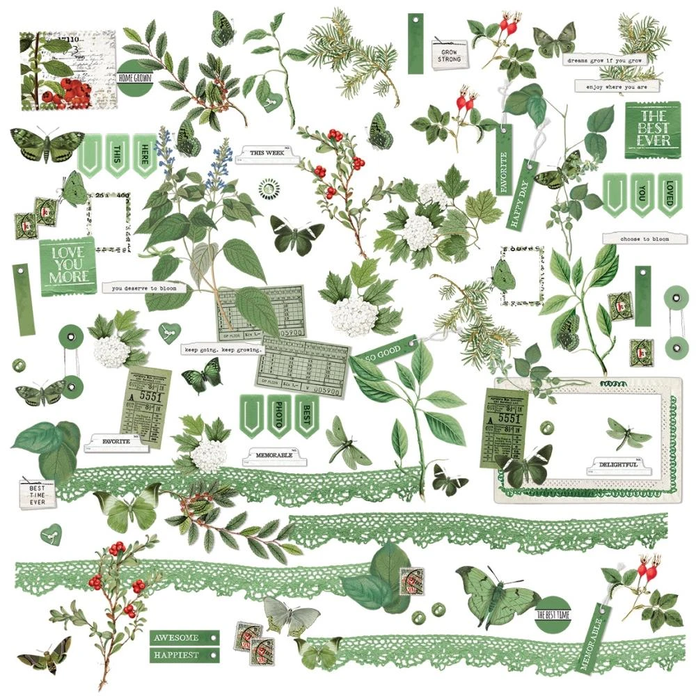 49 And Market Color Swatch Willow Mini Laser Cut Elements Wcs-27990 4 49 And Market Color Swatch Willow Mini Laser Cut Elements Wcs-27990 - Image 2