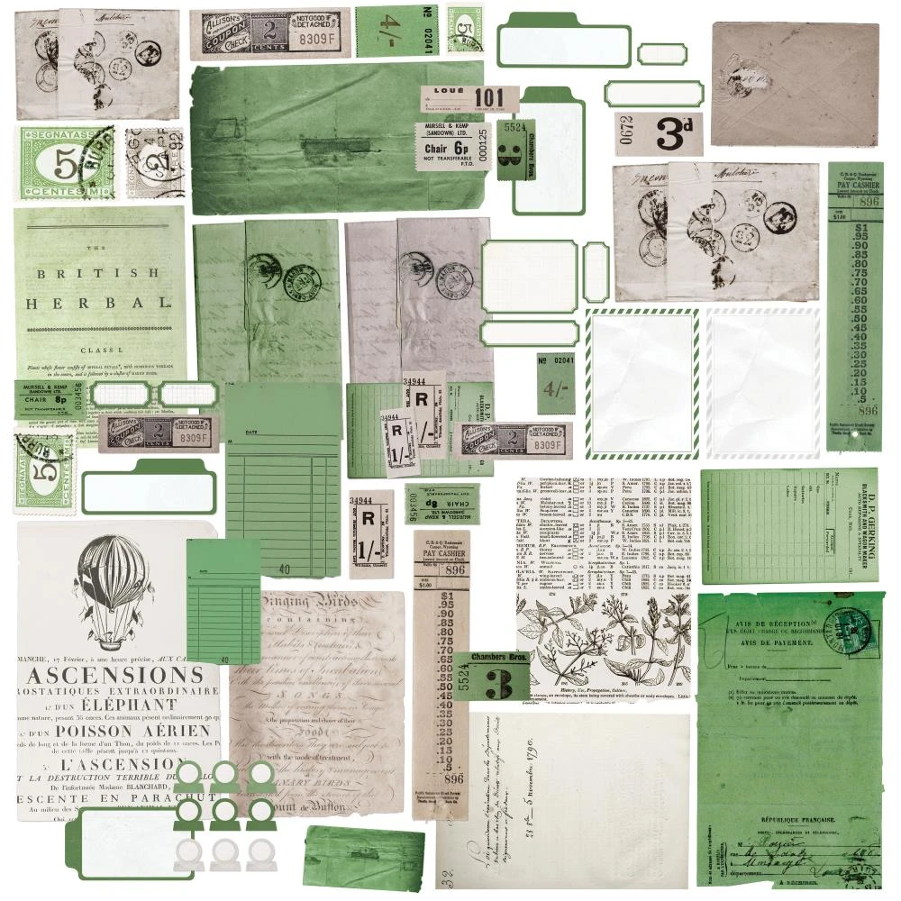 49 And Market Color Swatch Willow Ephemera Stackers Wcs-28003 4 49 And Market Color Swatch Willow Ephemera Stackers Wcs-28003 - Image 2