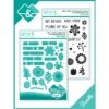Gina K Designs Funky Flowers Clear Stamp And Die Bundle Die0411* 2 Gina K Designs Funky Flowers Clear Stamp And Die Bundle Die0411* -Simon Says Stamp white FunkyFlowersS DBDIE0411
